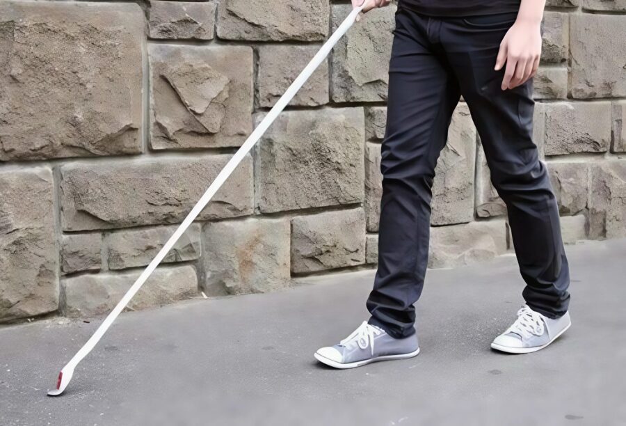 En blind man började plötsligt se mitt under sitt eget bröllop: när han för första gången såg sin brud blev han chockad av överraskningen